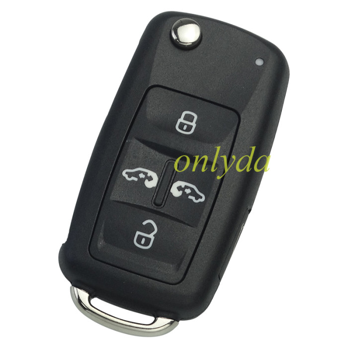 KYDZ  VW 4 button  with original MQB chip keyless go remote key  7N5837202AD 7N0837202D ID:2015DJ6124 434MHZ
