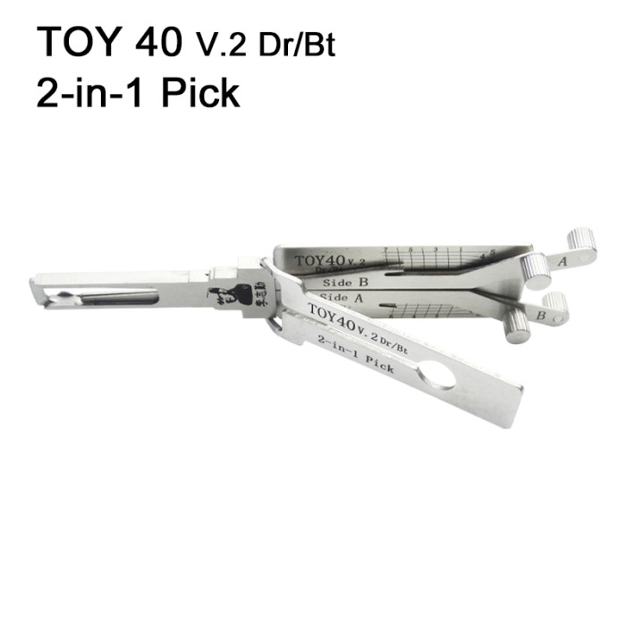 Toy40 V.2 Dr/Bt 2-in-1 Toyota Pick  and decoder  genuine ! used for  The old Lexus