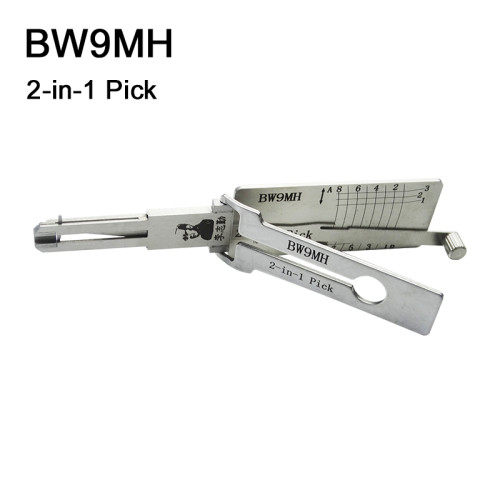 BW9MH BMW motorcycle 2 in 1 lockpick and decoder