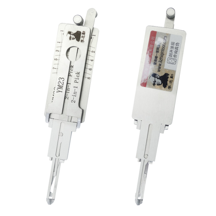 YM23 For Benz Smart flat key 2 in 1 decoder and lockpick YM23 For Benz Smart flat key 2 in 1 decoder and lockpick