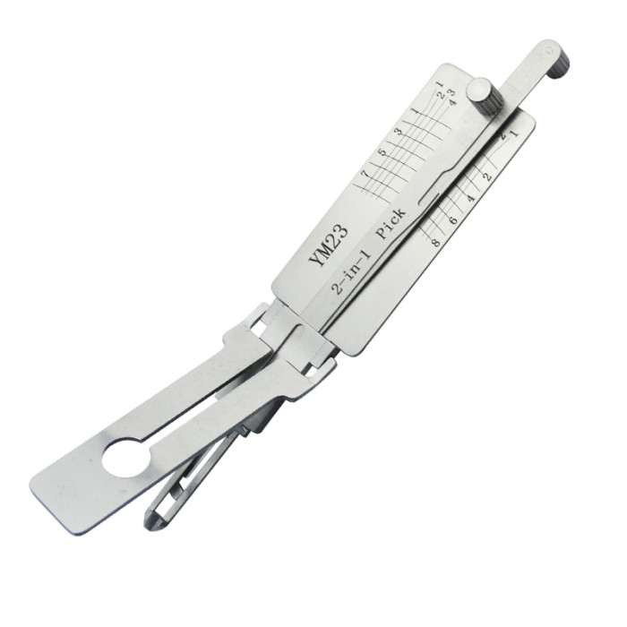 YM23 For Benz Smart flat key 2 in 1 decoder and lockpick YM23 For Benz Smart flat key 2 in 1 decoder and lockpick