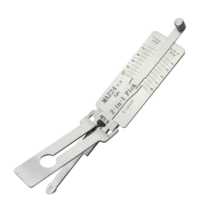 MAZ24 V.3 Ign 2 in 1 Pick decoder and lockpick only for ignition lock