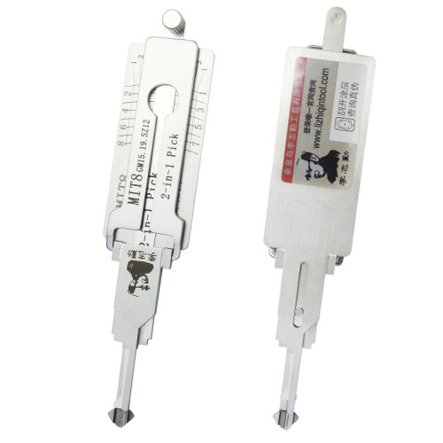 Lishi MIT8 GM15.19.SZ12 2-in-1 Pick used for Mitsubishi/Chrylser/Chevrolet