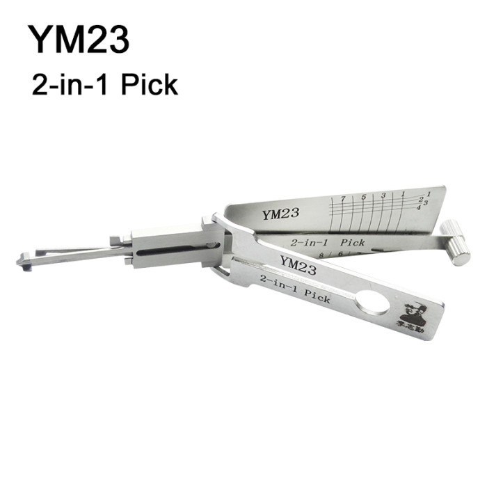 YM23 For Benz Smart flat key 2 in 1 decoder and lockpick YM23 For Benz Smart flat key 2 in 1 decoder and lockpick