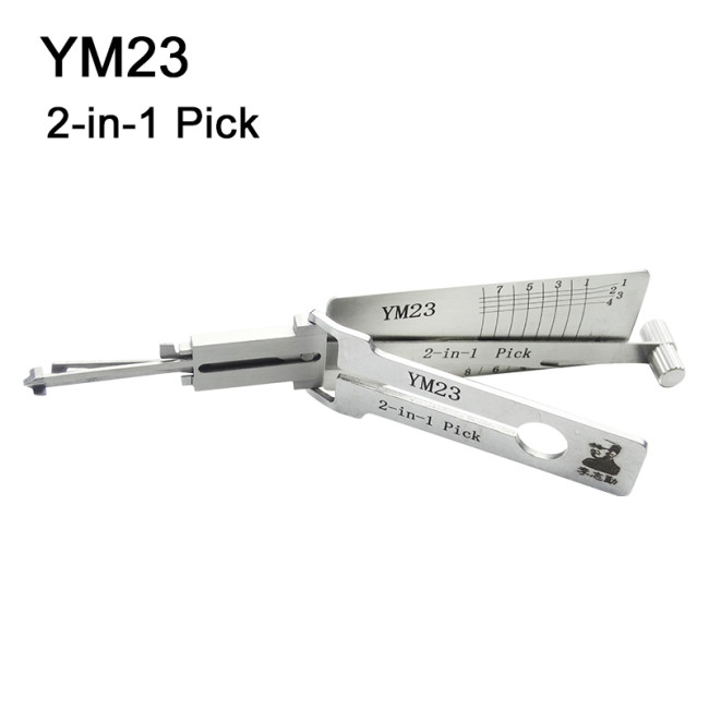 YM23 For Benz Smart flat key 2 in 1 decoder and lockpick YM23 For Benz Smart flat key 2 in 1 decoder and lockpick