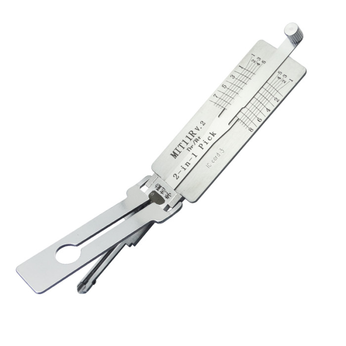 MIT11R V.2 Dr/Bt 2-in-1 Pick Mazda,Suzuki,Mitsubishi car  decoder and lockpick combination   genuine !  used for Mazda,Suzuki,Mitsubishi