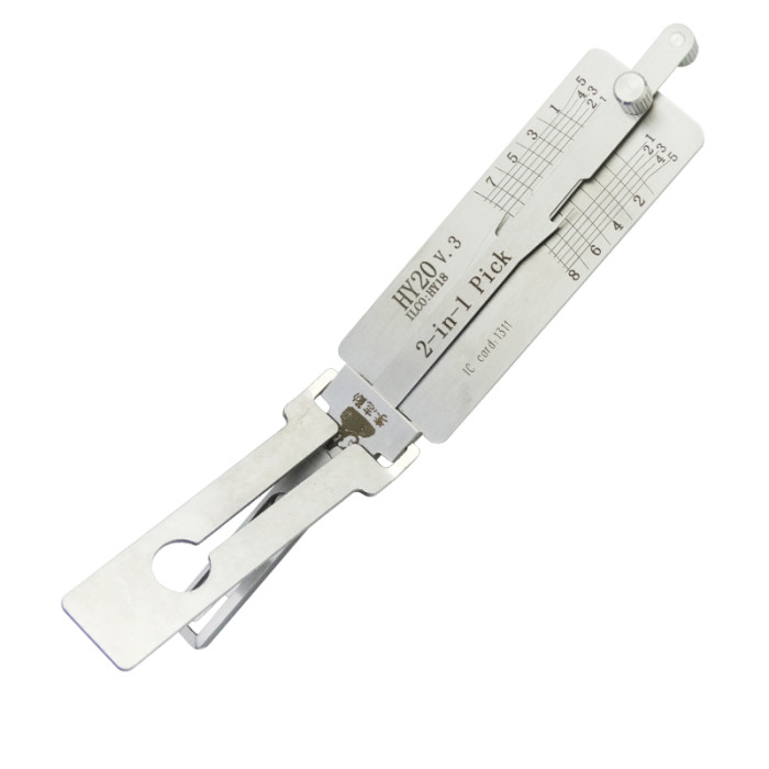 For For Lishi Hyundai HY20 2 in 1 tool