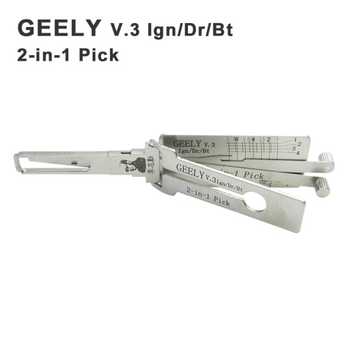 For Geely 2 In 1  lock pick and decoder     genuine ! Used for Geely