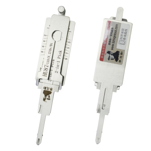 HU87/133(V.2)Dr/Bt Suzuki lock pick and decoder  together  2 in 1   genuine ! used for Suzuki Alto, Swift,  Tianyu, Jimny, Vitara
