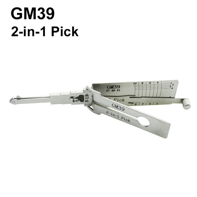 Original Lishi  GM39 2 in 1