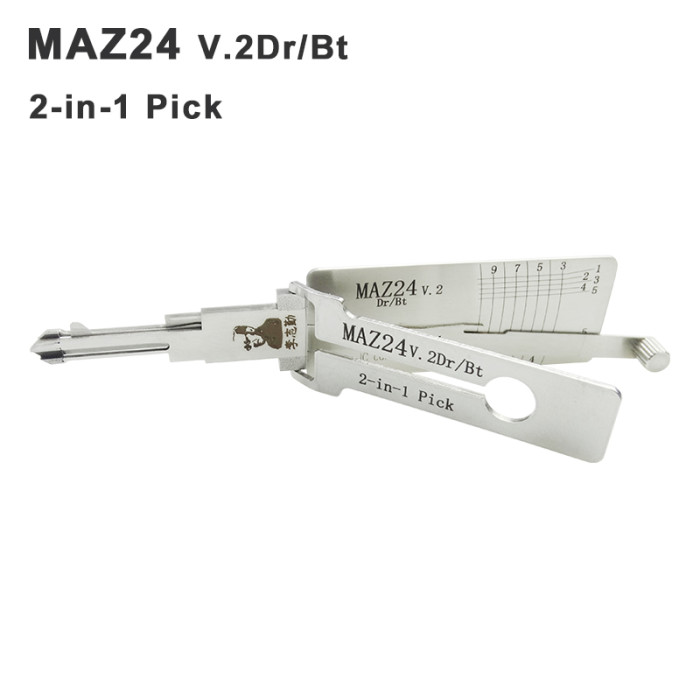 Mazda MAZ24Dr/Bt 2-in1  lockpick and decoder used for  Mazda ,Soueast,Haima