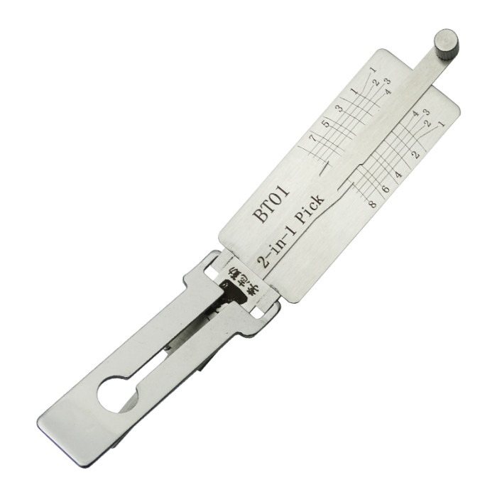 BT-01 2 In 1 lock pick and decoder For Besturn B70