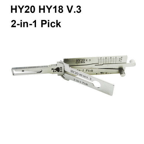For For Lishi Hyundai HY20 2 in 1 tool