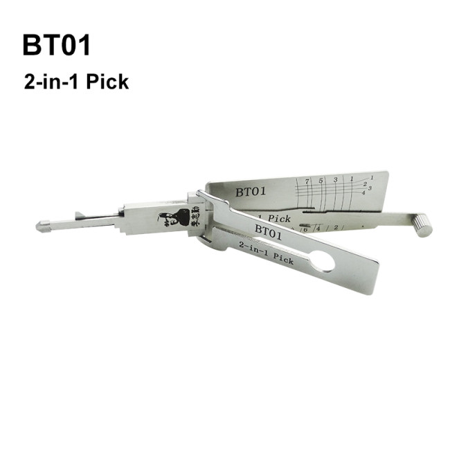 BT-01 2 In 1 lock pick and decoder For Besturn B70