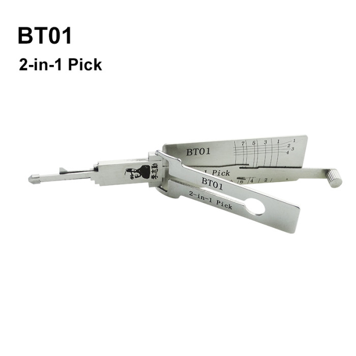 BT-01 2 In 1 lock pick and decoder For Besturn B70
