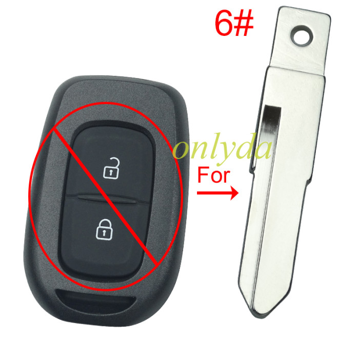 For Renault remote key blade , please choose model