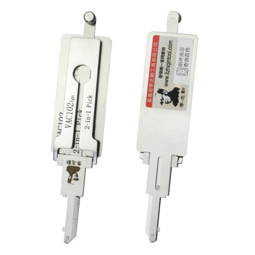 For VAC102 renault flat key  2 in 1 decoder and lockpick only for ignition lock