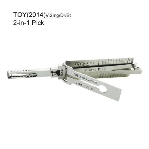 TOY2014 V.2 toyota 4 track Lishi 3 in 1 decode and lockpickTOY2014 V.2 toyota 4 track Lishi 3 in 1 decode and lockpick