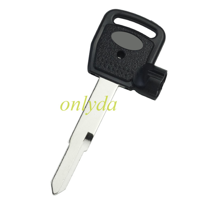 For KYMCO motorcycle key  shell with left cut blade with badge