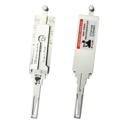 TOY2014 V.2 toyota 4 track Lishi 3 in 1 decode and lockpickTOY2014 V.2 toyota 4 track Lishi 3 in 1 decode and lockpick