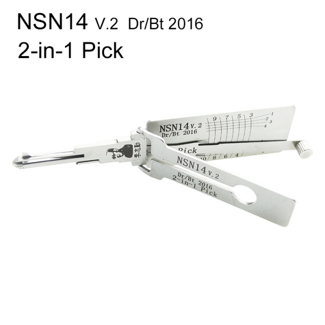 For Nissan and buick NSN14decoder and lockpick combination genuine ! used for Nissan Teana, Tiida, sunlight, Sylphy, X-Trail, Qashqai, Infiniti