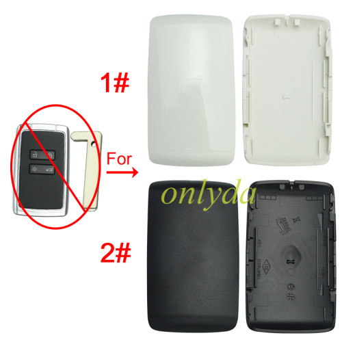 For Renault key shell separate back cover without badge , pls choose model