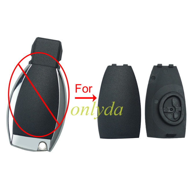 For  Benz remote key case battery cover without badge