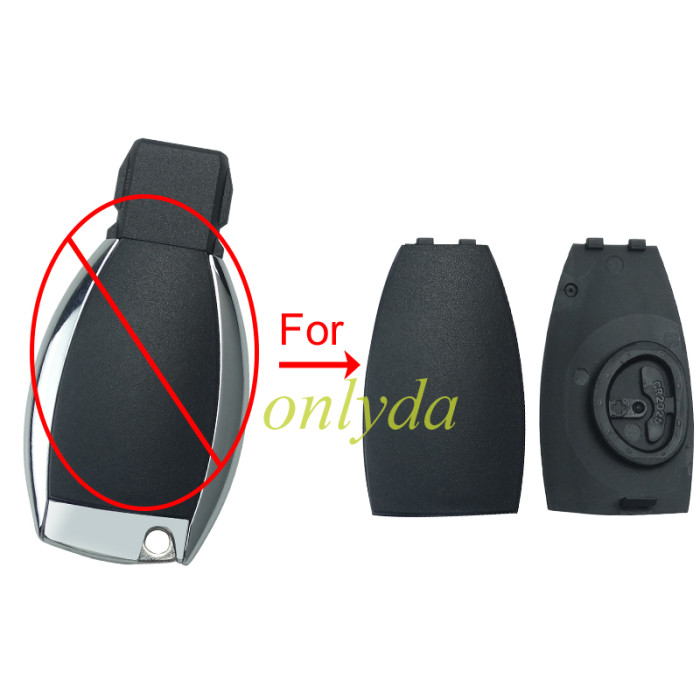 For  Benz remote key case battery cover without badge