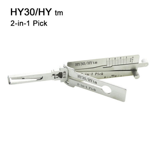 For HY30 Lishi 2 in 1 decode and lockpick for Hyundai