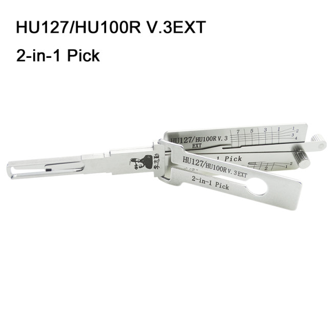 HU127/HU100R V.3EXT 2-in-1 Pick, for ignition lock, door lock, and decoder,  genuine ! used for 2010 New BMW