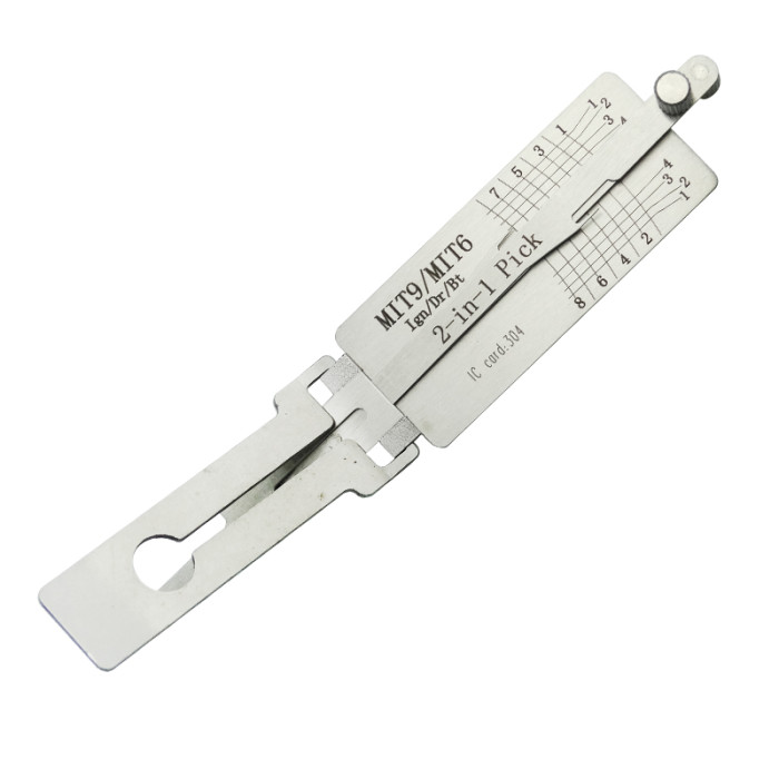 For MIT9\MIT6  2 In 1 lock pick and decoder for old Mitsubishi,Daihatsu