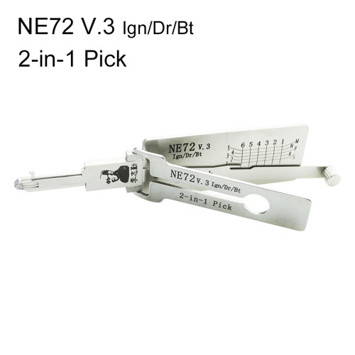 For NE72-Peugeot 2063-IN-1 Lock pick, for ignition lock, door lock, and decoder ! used for Peugeot 206,207
