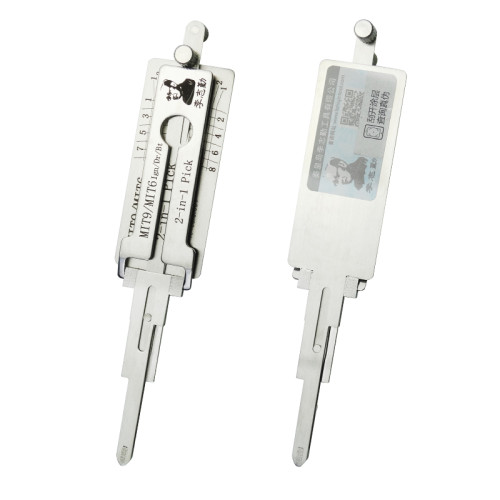 For MIT9\MIT6  2 In 1 lock pick and decoder for old Mitsubishi,Daihatsu