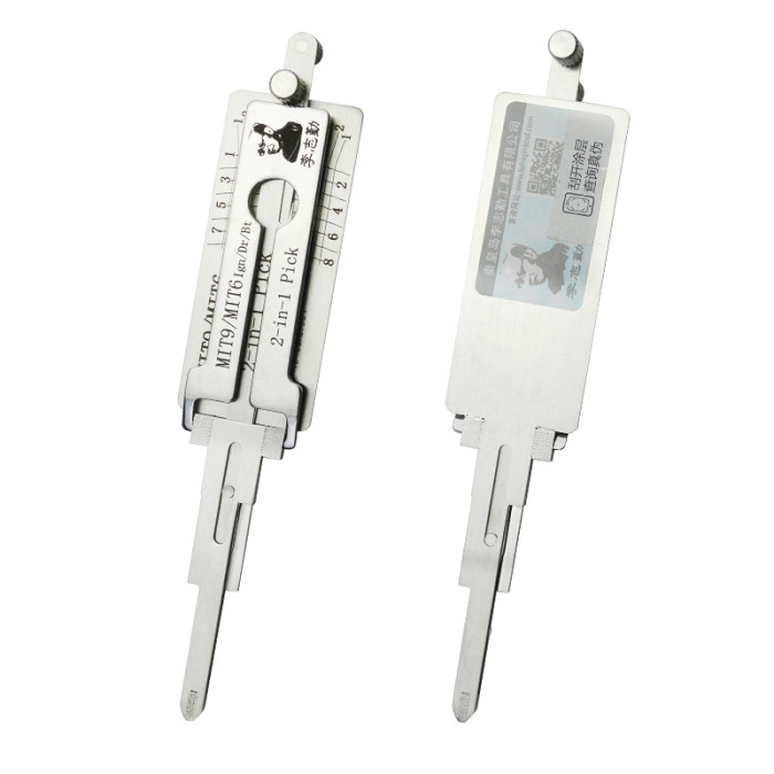 For MIT9\MIT6  2 In 1 lock pick and decoder for old Mitsubishi,Daihatsu