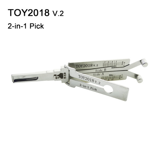 Lishi TOY2018 V.2 2-in-1 Pick and decoder for Toyota