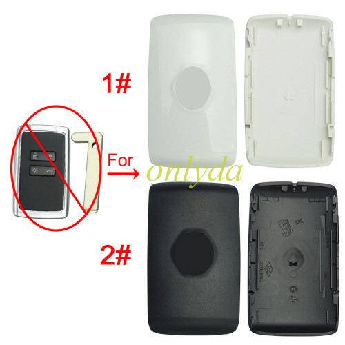 For Renault key shell separate back cover with badge , pls choose model
