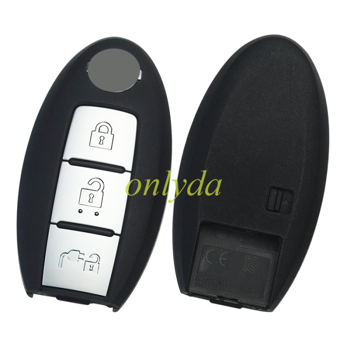 Genuine  Nissan  Nissan Leaf - Juke - NV200 - 285E3-3NL3A - TWB1G694 Nissan Part Number: 285E33NL3A 3 Buttons: Lock, Unlock & Charge Cable Frequency: 433 Mhz Battery: CR2025 PCF7952A / HITAG 2 / 46 CHIP TWBIG694 285E3-9KN0A 285E3-4FA1A 285E3-3NL3A 2016 Nissan Lannia2017 Nissan Sentra 2014-2016      Nissan NV200 2015-2018      Nissan Leaf 2010-2017      Nissan Juke