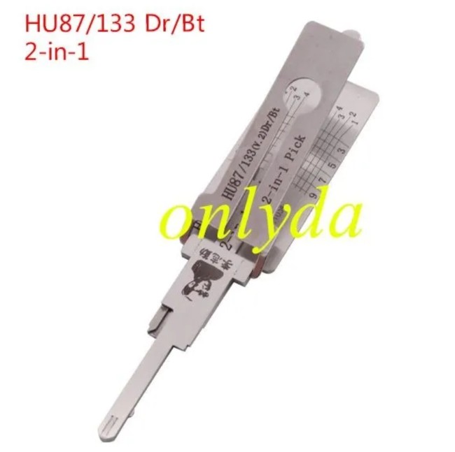 MOQ 20pcs Aftermarket ODM(Customize) High quality 2 in 1 tools,HU87 decoder and lockpick 2 in 1 Cupid Super tool for Suzuki