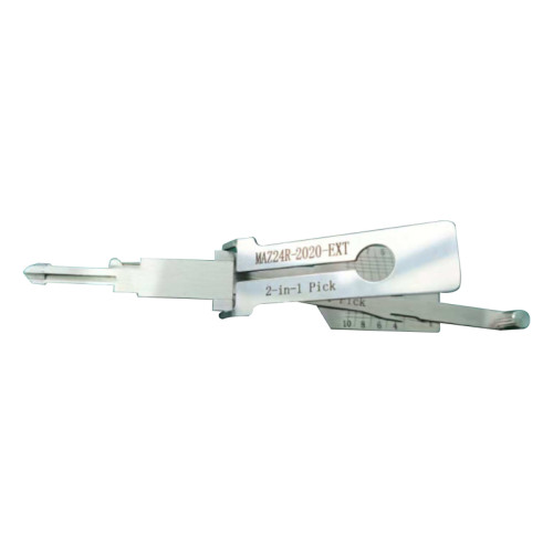 MOQ 20pcs Aftermarket ODM(Customize) High quality  2 in 1 tools，Mazda MAZ24R-2020-EXT lockpick and decoder 2 in 1 used for  Mazda ,Soueast,Haima