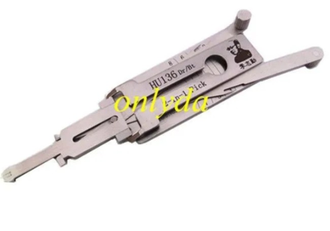 MOQ 20pcs Aftermarket ODM(Customize) High quality 2 in 1 tools,HU136 2 in 1 decode and lockpick for Renault