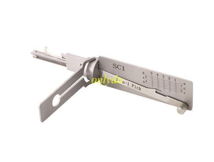 MOQ 20pcs Aftermarket ODM(Customize) High quality  2 in 1 tools，SC1  2 in 1 decode and lockpick for  Schlage Residential Lock