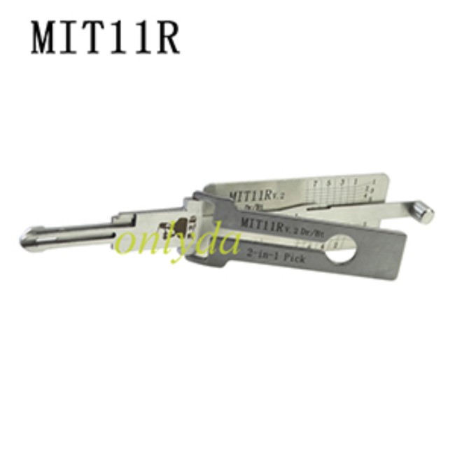 MOQ 20pcs Aftermarket ODM(Customize) High quality 2 in 1 tools,MIT11R V.2 Mazda,Suzuki,Mitsubishi car decoder and lockpick combination used for Mazda,Suzuki,Mitsubishi