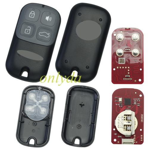 XKXH20EN Xhorse 2ndGeneration Wire Remote Key Separate 4 Buttons Black