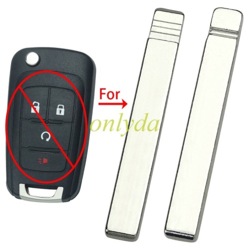 HU100 blade ues for opel Chevrolet Buick key shell