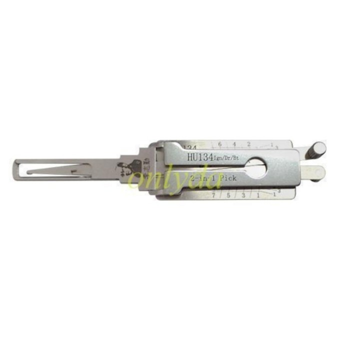 MOQ 20pcs Aftermarket ODM(Customize) High quality  2 in 1 tools，HU134   2 in 1 decode and lockpick For KIA Venga from 2010 year