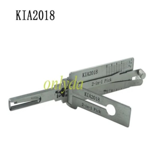 MOQ 20pcs Aftermarket ODM(Customize) High quality  2 in 1 tools，For KIA2018 2018 year  2 in 1 decode and lockpick