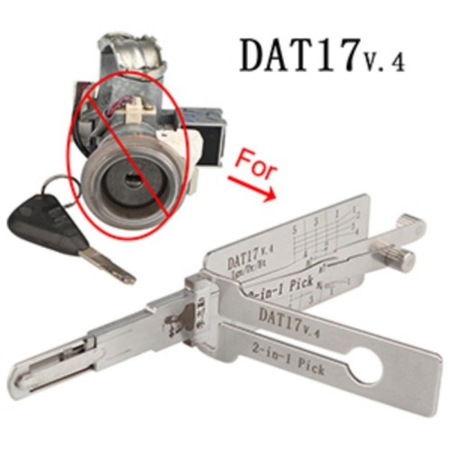 MOQ 20pcs Aftermarket ODM(Customize) High quality  2 in 1 tools，DAT17 V.4-Subaru lock pick and decoder  together  2 in 1   genuine ! used for Forester,Outback ,Imprezza