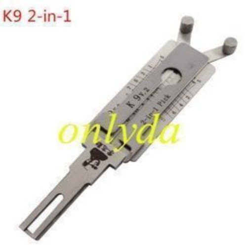 MOQ 20pcs Aftermarket ODM(Customize) High quality  2 in 1 tools， Korean Kia K9 lock pick and decoder  together  2 in 1 used for kia and others