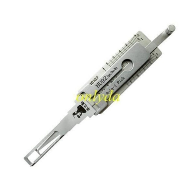 MOQ 20pcs Aftermarket ODM(Customize) High quality  2 in 1 tools，BMW HU92 3-IN-1 Lock pick, for ignition lock, door lock, and decoder,  used for The new BMW, BMW 7 Series