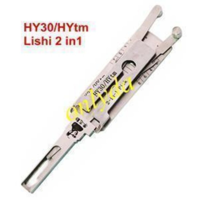 MOQ 20pcs Aftermarket ODM(Customize) High quality  2 in 1 tools，HY30  2 in 1 decode and lockpick for Hyundai